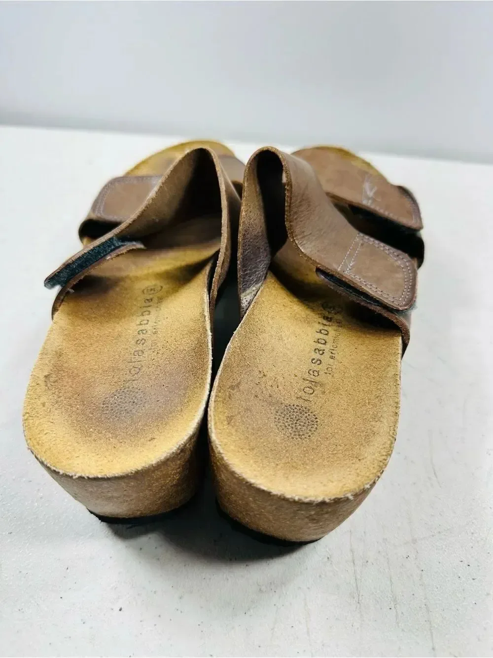Lola Sabbia Womens Liat Brown Sandals EUR 36-6